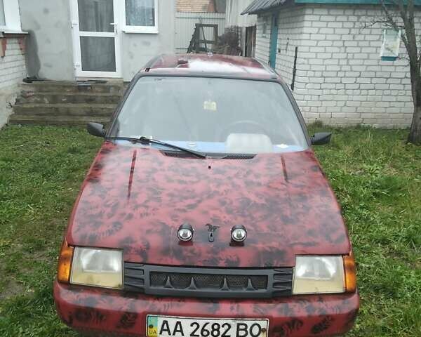 Червоний ЗАЗ 1103 Славута, об'ємом двигуна 1.2 л та пробігом 108 тис. км за 500 $, фото 1 на Automoto.ua