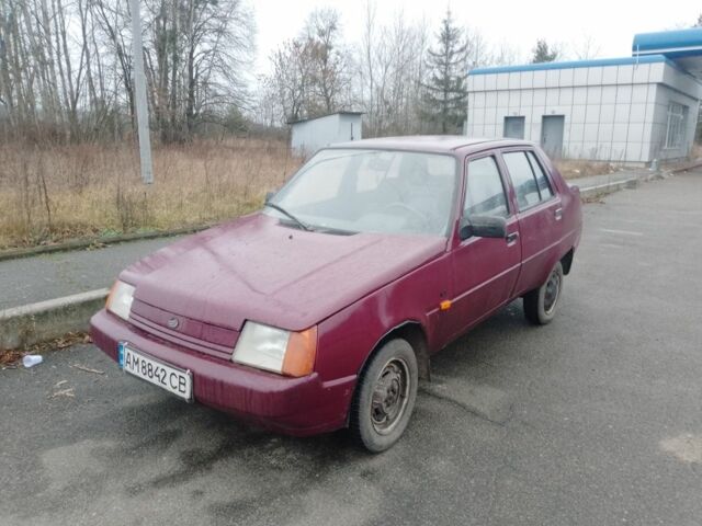 Красный ЗАЗ 1103 Славута, объемом двигателя 1.2 л и пробегом 150 тыс. км за 688 $, фото 1 на Automoto.ua