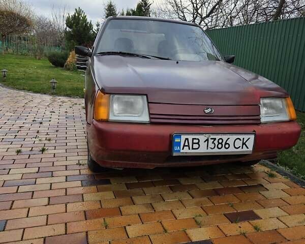 Красный ЗАЗ 1103 Славута, объемом двигателя 1.2 л и пробегом 100 тыс. км за 600 $, фото 1 на Automoto.ua