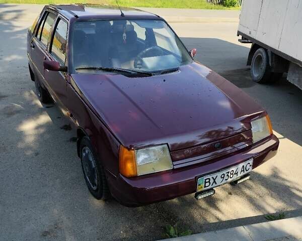 Красный ЗАЗ 1103 Славута, объемом двигателя 1.2 л и пробегом 212 тыс. км за 1000 $, фото 1 на Automoto.ua