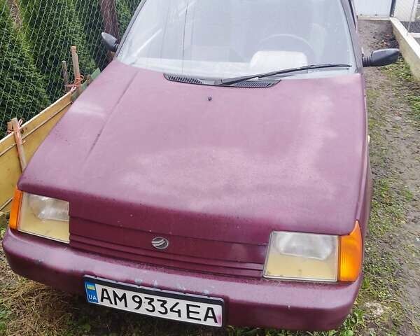 Красный ЗАЗ 1103 Славута, объемом двигателя 1.2 л и пробегом 177 тыс. км за 1200 $, фото 1 на Automoto.ua