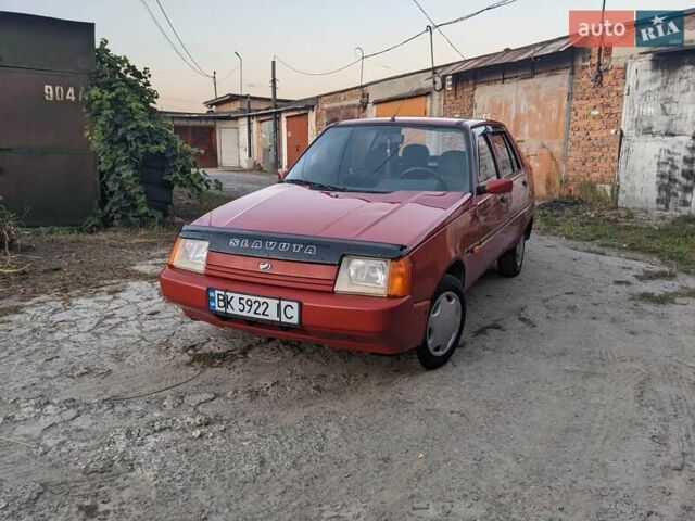 Красный ЗАЗ 1103 Славута, объемом двигателя 1.2 л и пробегом 73 тыс. км за 1100 $, фото 1 на Automoto.ua