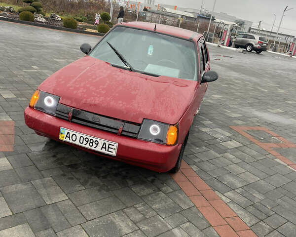 Красный ЗАЗ 1103 Славута, объемом двигателя 1.2 л и пробегом 50 тыс. км за 600 $, фото 1 на Automoto.ua