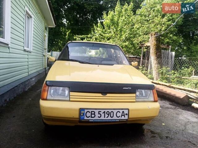 Желтый ЗАЗ 1103 Славута, объемом двигателя 1.2 л и пробегом 116 тыс. км за 900 $, фото 1 на Automoto.ua