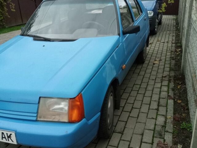 Синий ЗАЗ 1103 Славута, объемом двигателя 1.2 л и пробегом 65 тыс. км за 1000 $, фото 1 на Automoto.ua