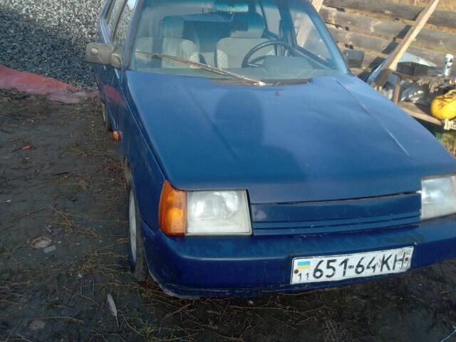 Синій ЗАЗ 1103 Славута, об'ємом двигуна 1 л та пробігом 130 тис. км за 650 $, фото 1 на Automoto.ua