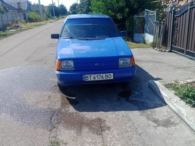 Синий ЗАЗ 1103 Славута, объемом двигателя 1.2 л и пробегом 80 тыс. км за 576 $, фото 1 на Automoto.ua