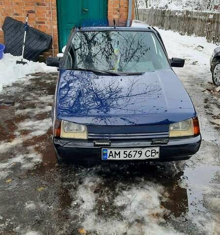 Синий ЗАЗ 1103 Славута, объемом двигателя 1.2 л и пробегом 114 тыс. км за 700 $, фото 1 на Automoto.ua