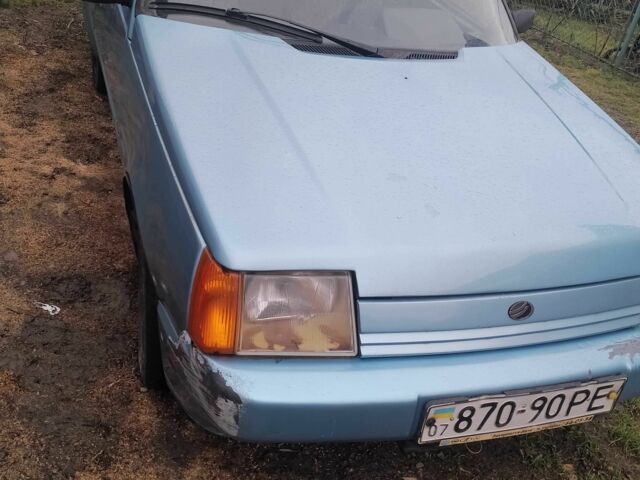 Синий ЗАЗ 1103 Славута, объемом двигателя 1.2 л и пробегом 135 тыс. км за 750 $, фото 1 на Automoto.ua