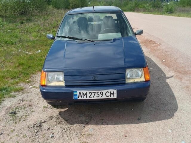 Синий ЗАЗ 1103 Славута, объемом двигателя 1.2 л и пробегом 128 тыс. км за 850 $, фото 1 на Automoto.ua
