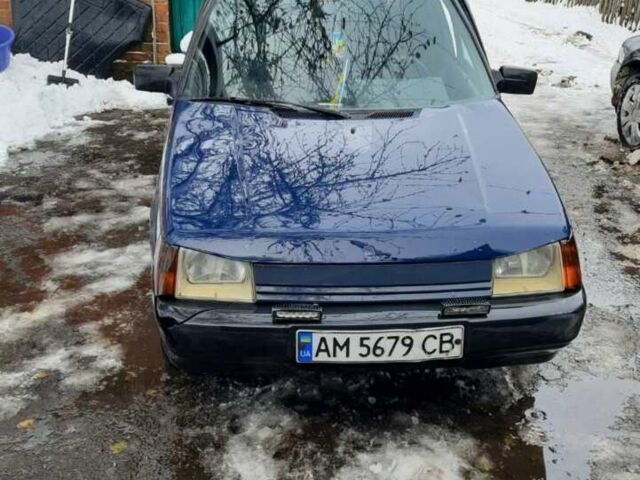 Синий ЗАЗ 1103 Славута, объемом двигателя 1.2 л и пробегом 114 тыс. км за 700 $, фото 1 на Automoto.ua