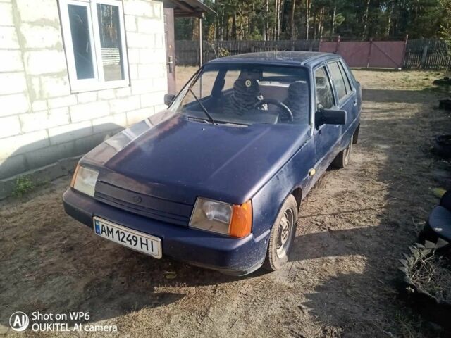 Синій ЗАЗ 1103 Славута, об'ємом двигуна 1.2 л та пробігом 1000 тис. км за 525 $, фото 1 на Automoto.ua