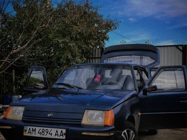 Синій ЗАЗ 1103 Славута, об'ємом двигуна 0 л та пробігом 120 тис. км за 1000 $, фото 1 на Automoto.ua