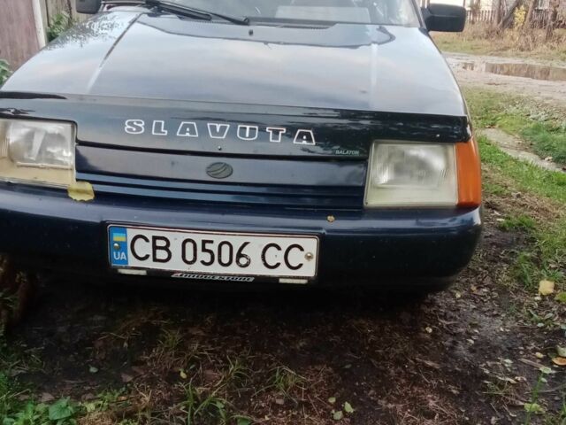 Синий ЗАЗ 1103 Славута, объемом двигателя 1.2 л и пробегом 190 тыс. км за 1200 $, фото 1 на Automoto.ua