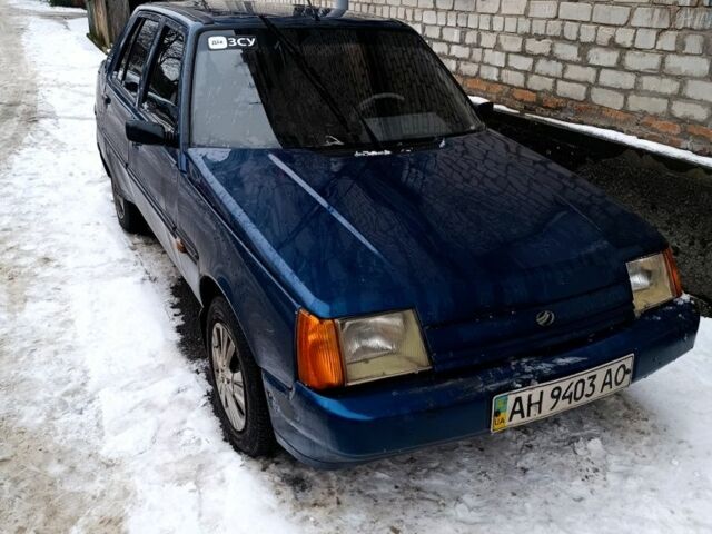 Синій ЗАЗ 1103 Славута, об'ємом двигуна 1 л та пробігом 107 тис. км за 900 $, фото 1 на Automoto.ua