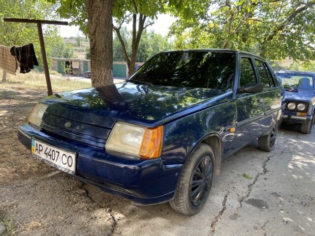 Синий ЗАЗ 1103 Славута, объемом двигателя 1.1 л и пробегом 99 тыс. км за 1150 $, фото 1 на Automoto.ua