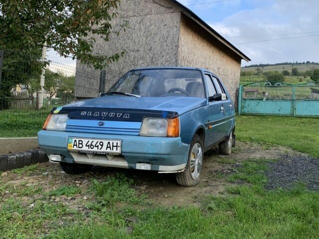 Синій ЗАЗ 1103 Славута, об'ємом двигуна 1.2 л та пробігом 40 тис. км за 800 $, фото 1 на Automoto.ua