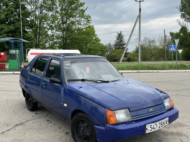 Синий ЗАЗ 1103 Славута, объемом двигателя 1.2 л и пробегом 101 тыс. км за 550 $, фото 1 на Automoto.ua