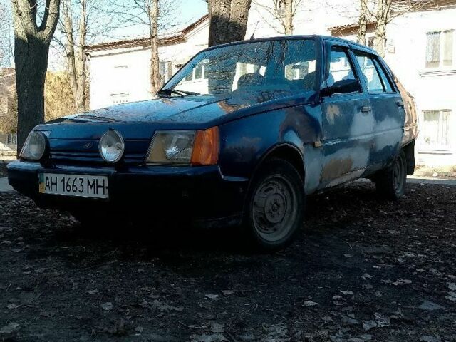 Синій ЗАЗ 1103 Славута, об'ємом двигуна 1.2 л та пробігом 38 тис. км за 497 $, фото 1 на Automoto.ua