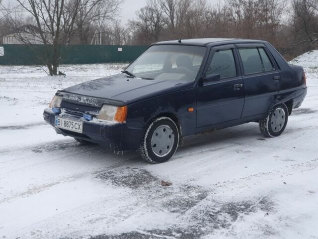 Синий ЗАЗ 1103 Славута, объемом двигателя 1.2 л и пробегом 150 тыс. км за 1150 $, фото 1 на Automoto.ua