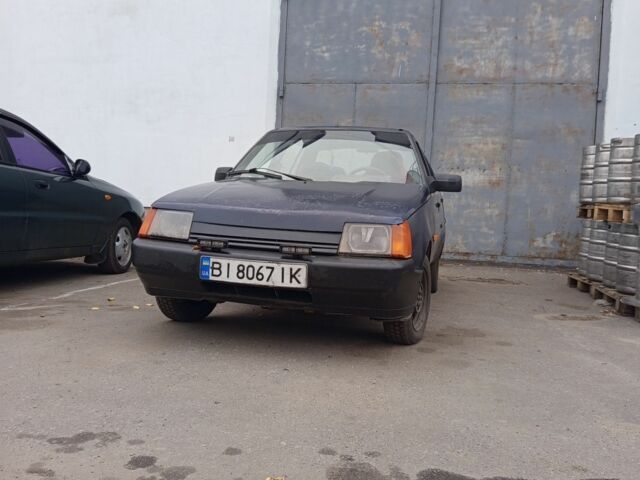 Синий ЗАЗ 1103 Славута, объемом двигателя 1.2 л и пробегом 380 тыс. км за 750 $, фото 1 на Automoto.ua