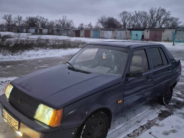 Синий ЗАЗ 1103 Славута, объемом двигателя 1.2 л и пробегом 90 тыс. км за 1700 $, фото 1 на Automoto.ua