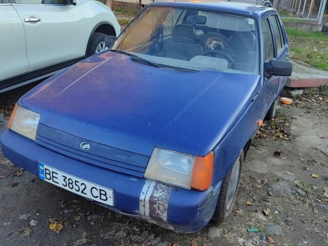 Синий ЗАЗ 1103 Славута, объемом двигателя 1.2 л и пробегом 200 тыс. км за 548 $, фото 1 на Automoto.ua