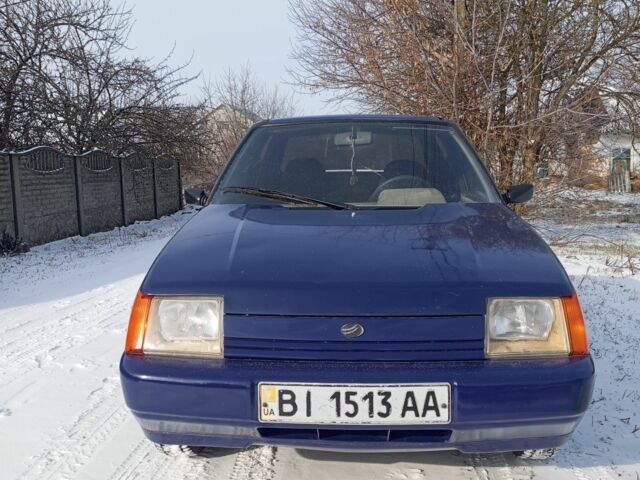 Синий ЗАЗ 1103 Славута, объемом двигателя 1.2 л и пробегом 67 тыс. км за 814 $, фото 1 на Automoto.ua