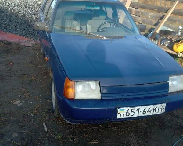 Синій ЗАЗ 1103 Славута, об'ємом двигуна 1.2 л та пробігом 130 тис. км за 650 $, фото 1 на Automoto.ua