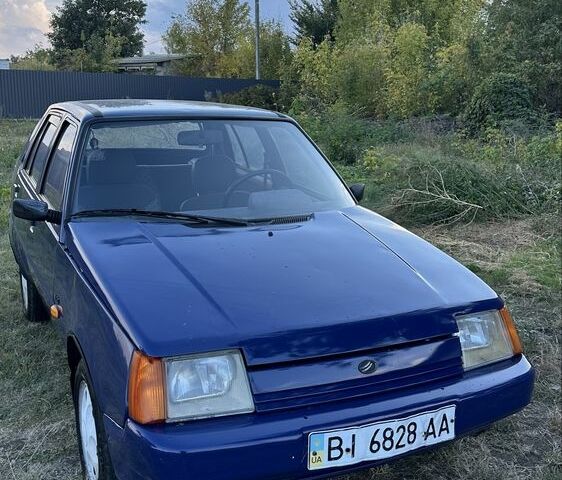 Синий ЗАЗ 1103 Славута, объемом двигателя 1.2 л и пробегом 123 тыс. км за 950 $, фото 1 на Automoto.ua