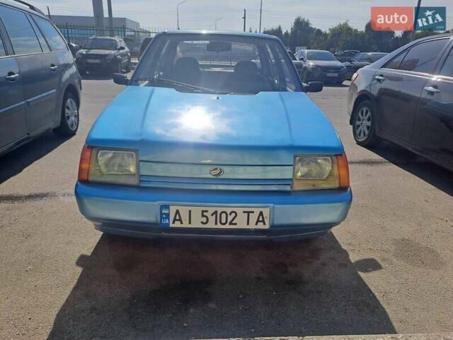 Синий ЗАЗ 1103 Славута, объемом двигателя 1.2 л и пробегом 42 тыс. км за 1700 $, фото 1 на Automoto.ua