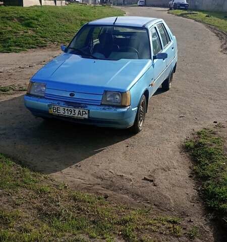 Синий ЗАЗ 1103 Славута, объемом двигателя 1.2 л и пробегом 103 тыс. км за 600 $, фото 1 на Automoto.ua