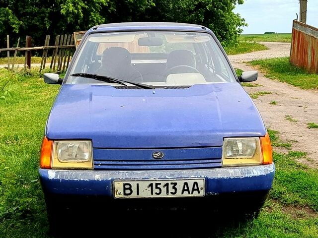Синий ЗАЗ 1103 Славута, объемом двигателя 1.2 л и пробегом 160 тыс. км за 420 $, фото 1 на Automoto.ua