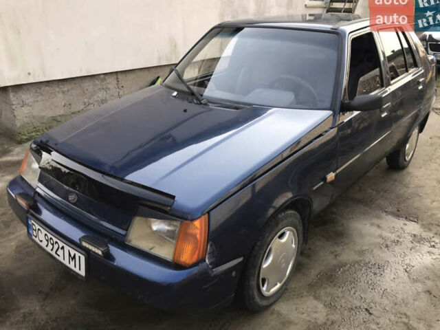 Синий ЗАЗ 1103 Славута, объемом двигателя 1.2 л и пробегом 200 тыс. км за 750 $, фото 1 на Automoto.ua