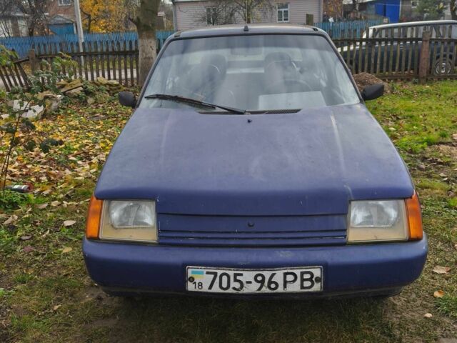 Синій ЗАЗ 1103 Славута, об'ємом двигуна 1.2 л та пробігом 105 тис. км за 450 $, фото 1 на Automoto.ua