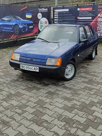 Синий ЗАЗ 1103 Славута, объемом двигателя 1.2 л и пробегом 102 тыс. км за 750 $, фото 1 на Automoto.ua