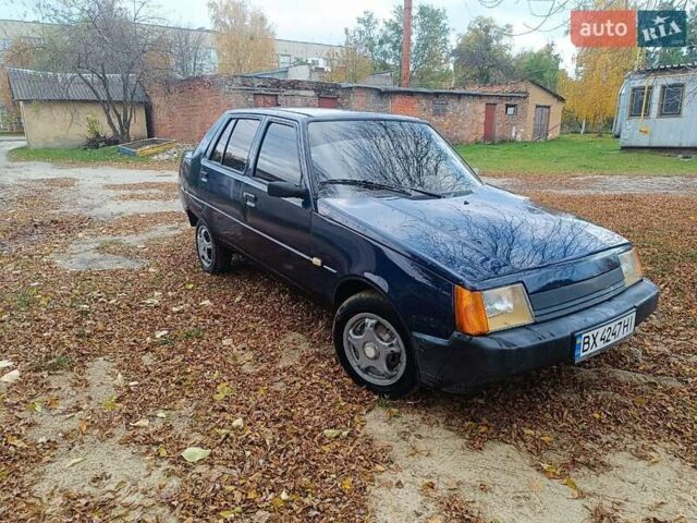 Синій ЗАЗ 1103 Славута, об'ємом двигуна 1.3 л та пробігом 120 тис. км за 700 $, фото 1 на Automoto.ua