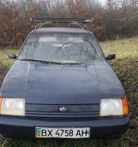 Синий ЗАЗ 1103 Славута, объемом двигателя 1.2 л и пробегом 75 тыс. км за 1100 $, фото 1 на Automoto.ua