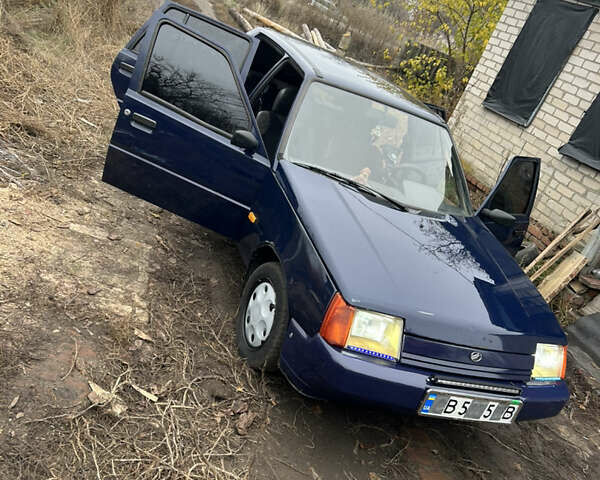 Синий ЗАЗ 1103 Славута, объемом двигателя 1.2 л и пробегом 80 тыс. км за 950 $, фото 1 на Automoto.ua