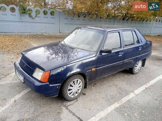 Синій ЗАЗ 1103 Славута, об'ємом двигуна 1.2 л та пробігом 150 тис. км за 1100 $, фото 1 на Automoto.ua