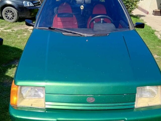 Зеленый ЗАЗ 1103 Славута, объемом двигателя 1 л и пробегом 20 тыс. км за 800 $, фото 1 на Automoto.ua