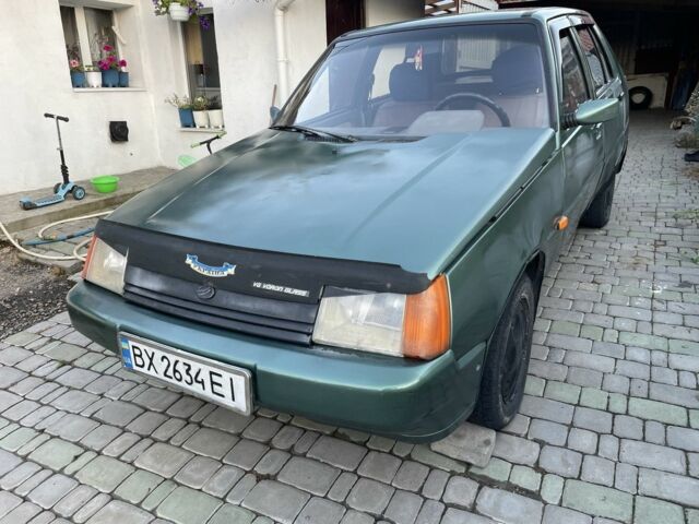 Зеленый ЗАЗ 1103 Славута, объемом двигателя 1.3 л и пробегом 929 тыс. км за 850 $, фото 1 на Automoto.ua