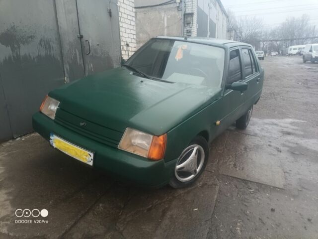 Зеленый ЗАЗ 1103 Славута, объемом двигателя 1 л и пробегом 150 тыс. км за 841 $, фото 1 на Automoto.ua