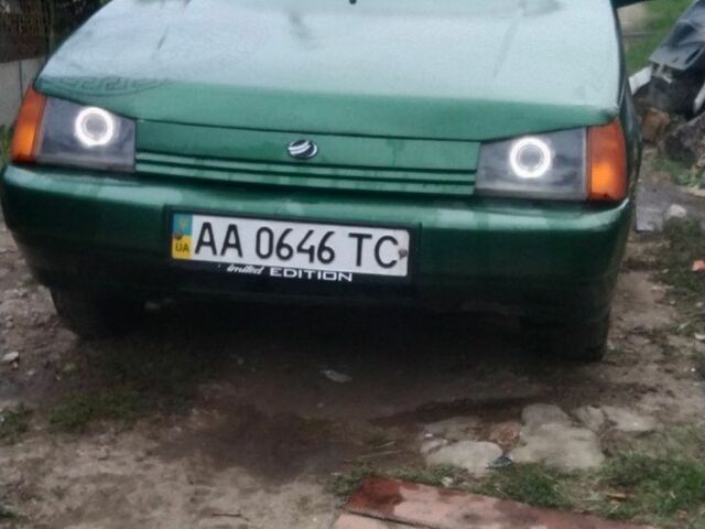 Зеленый ЗАЗ 1103 Славута, объемом двигателя 0 л и пробегом 14 тыс. км за 650 $, фото 1 на Automoto.ua