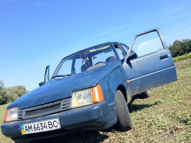 Зеленый ЗАЗ 1103 Славута, объемом двигателя 0 л и пробегом 100 тыс. км за 729 $, фото 1 на Automoto.ua