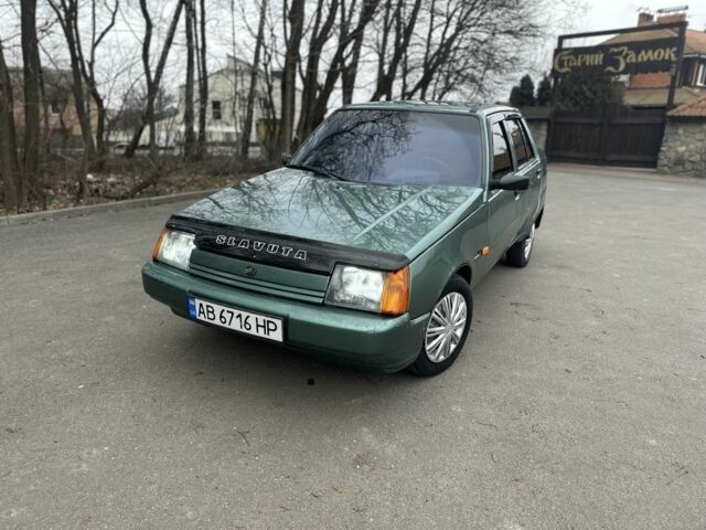 Зеленый ЗАЗ 1103 Славута, объемом двигателя 1.2 л и пробегом 90 тыс. км за 830 $, фото 1 на Automoto.ua