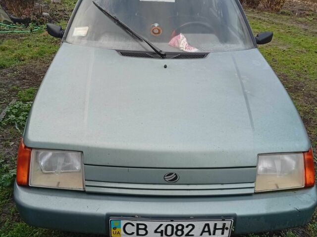 Зеленый ЗАЗ 1103 Славута, объемом двигателя 1.2 л и пробегом 209 тыс. км за 600 $, фото 1 на Automoto.ua