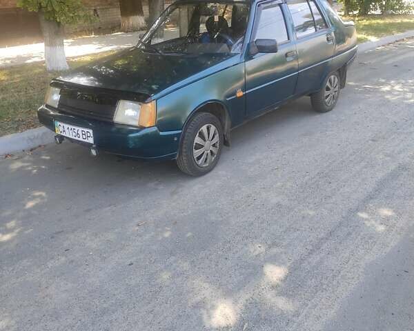 Зеленый ЗАЗ 1103 Славута, объемом двигателя 1.2 л и пробегом 150 тыс. км за 1200 $, фото 1 на Automoto.ua