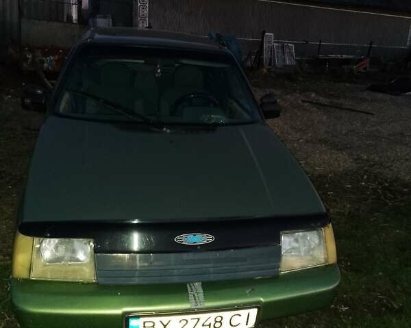 Зеленый ЗАЗ 1103 Славута, объемом двигателя 1.2 л и пробегом 250 тыс. км за 900 $, фото 1 на Automoto.ua