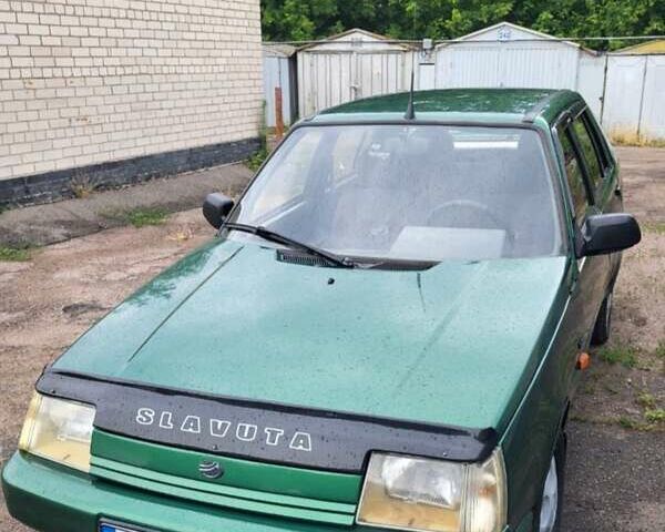 Зеленый ЗАЗ 1103 Славута, объемом двигателя 1.3 л и пробегом 194 тыс. км за 1500 $, фото 1 на Automoto.ua